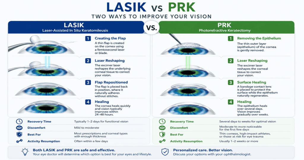 LASIK vs PRK